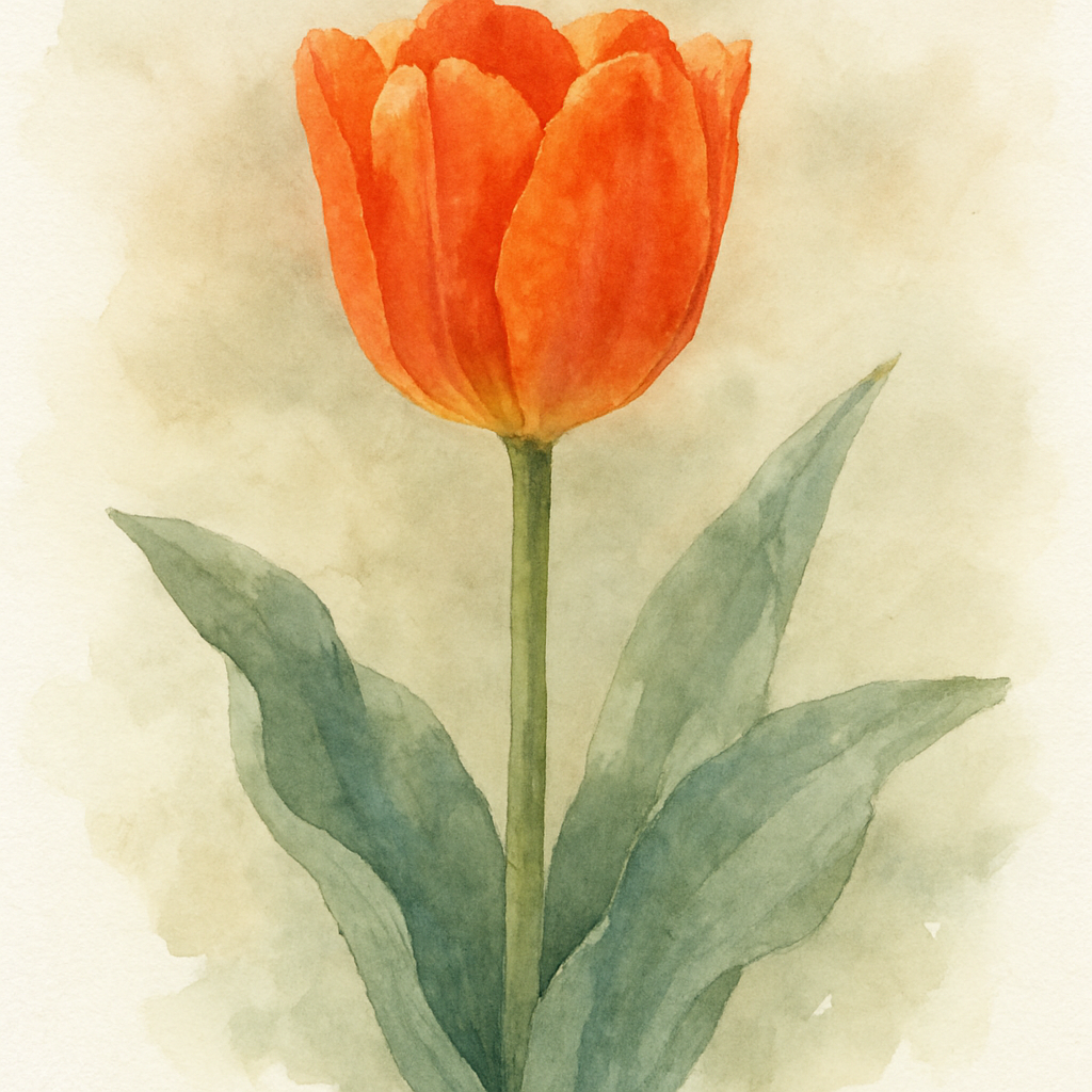 Tulip Orange Emperor
