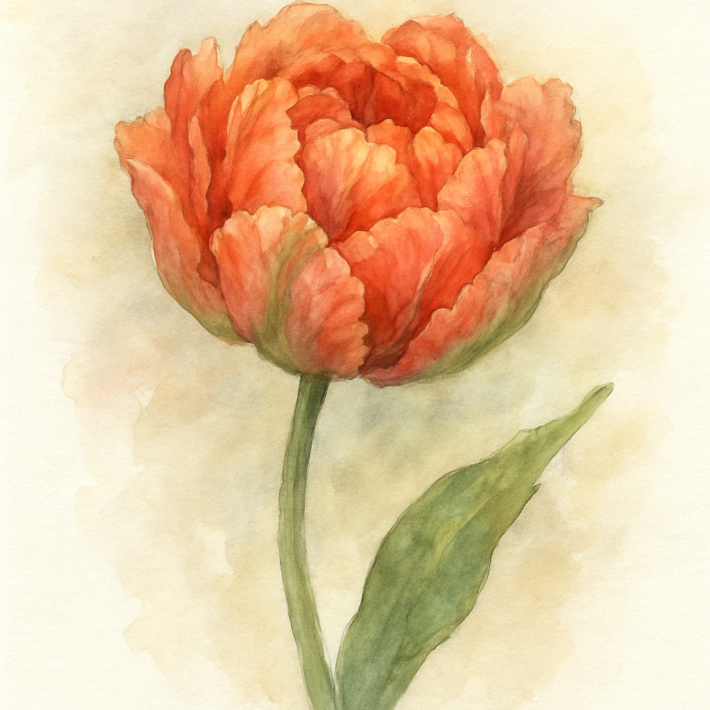 Tulip Orange Princess