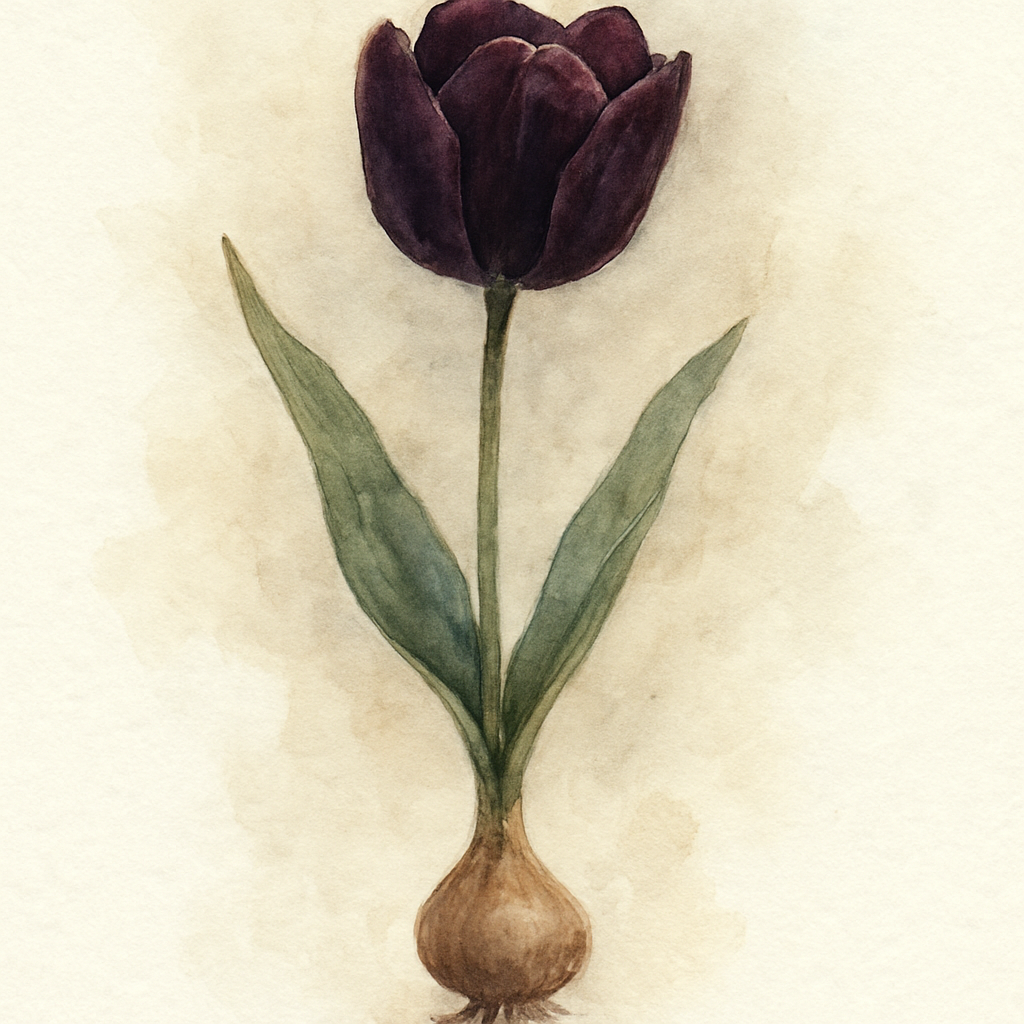 Tulip Queen of Night Bulbs