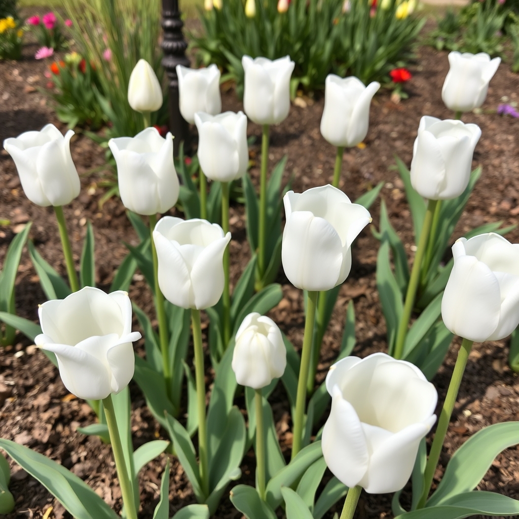 Tulip White Emperor