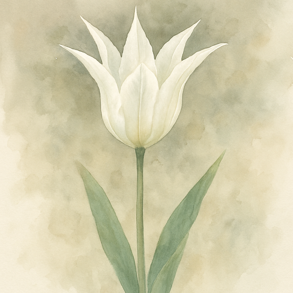 Tulip White Triumphator