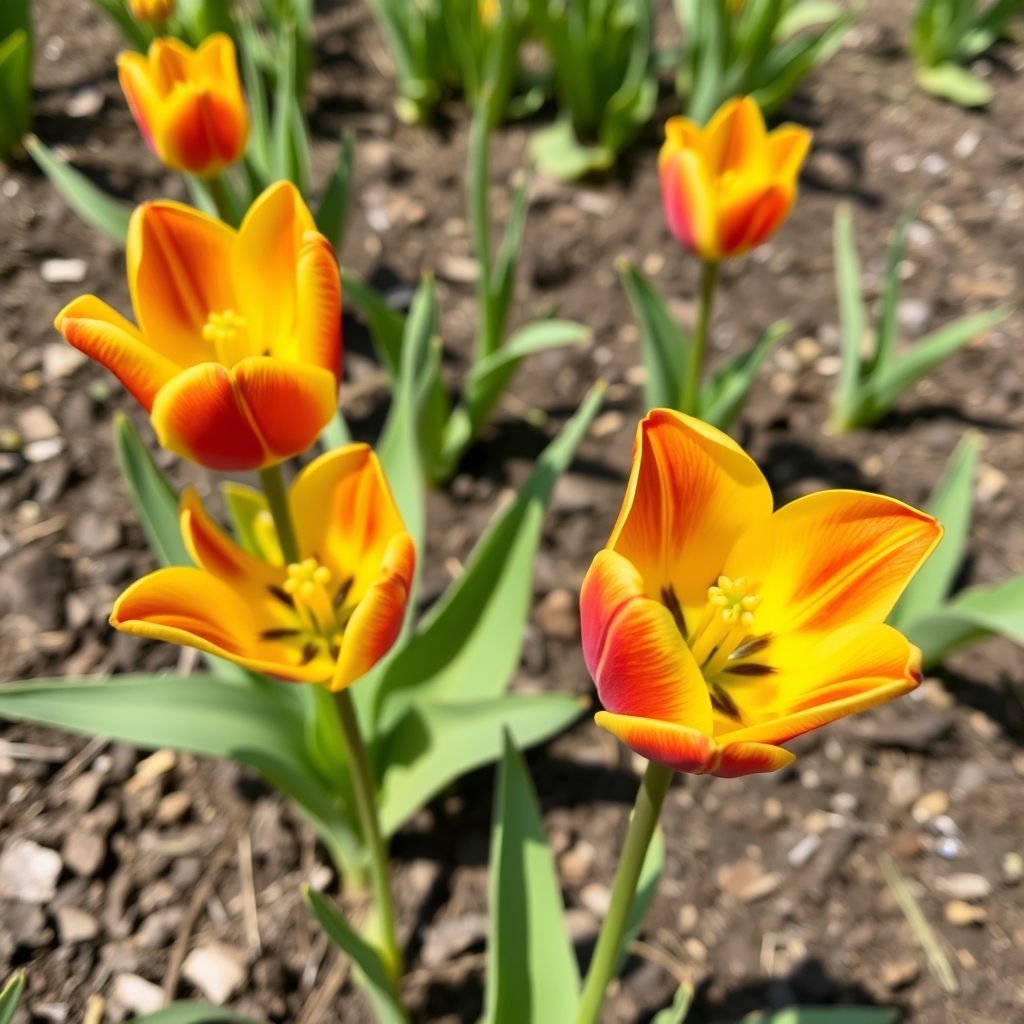 Tulipa ‘Chrysantha Tubergens Gem’