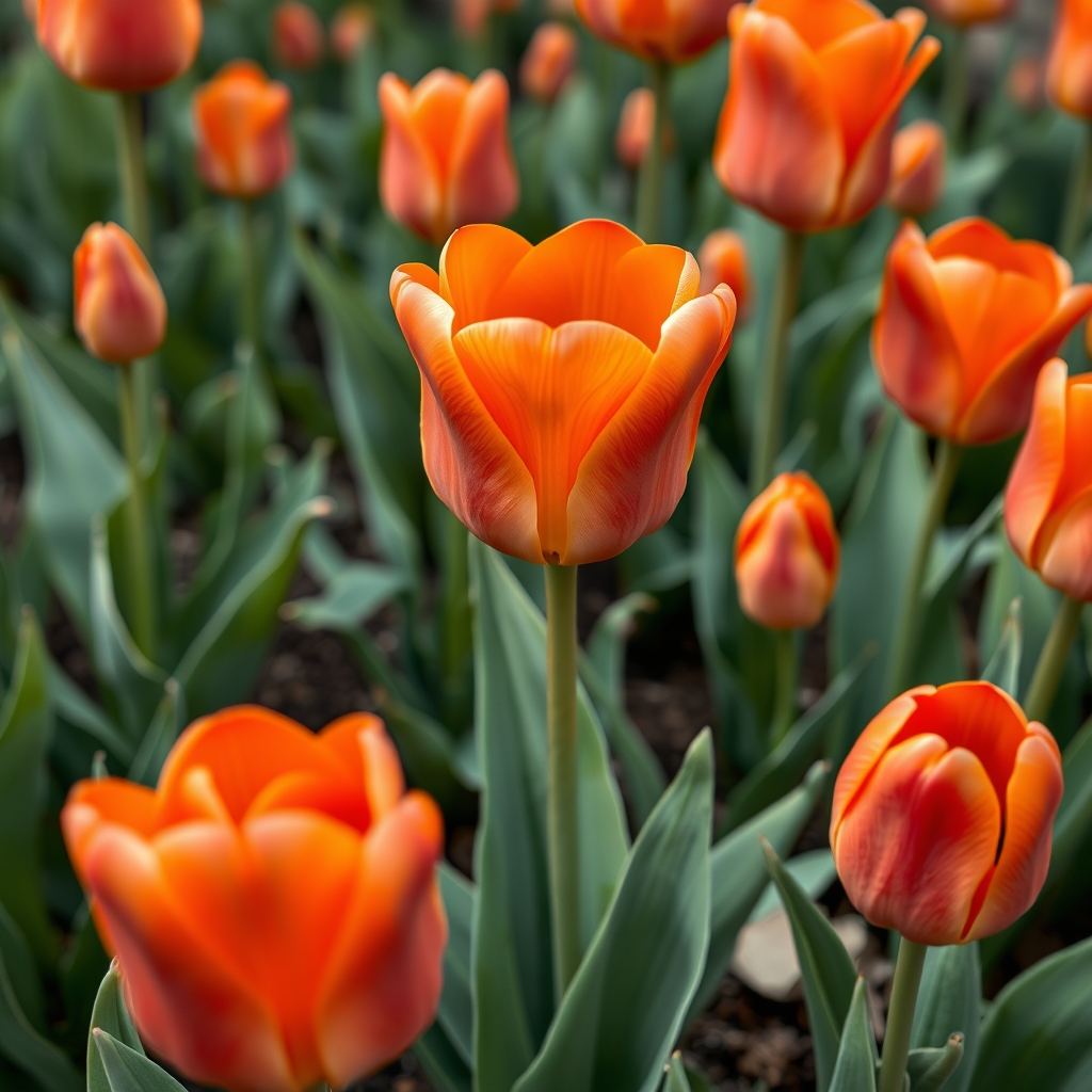 Tulipa ‘Orange Emperor’
