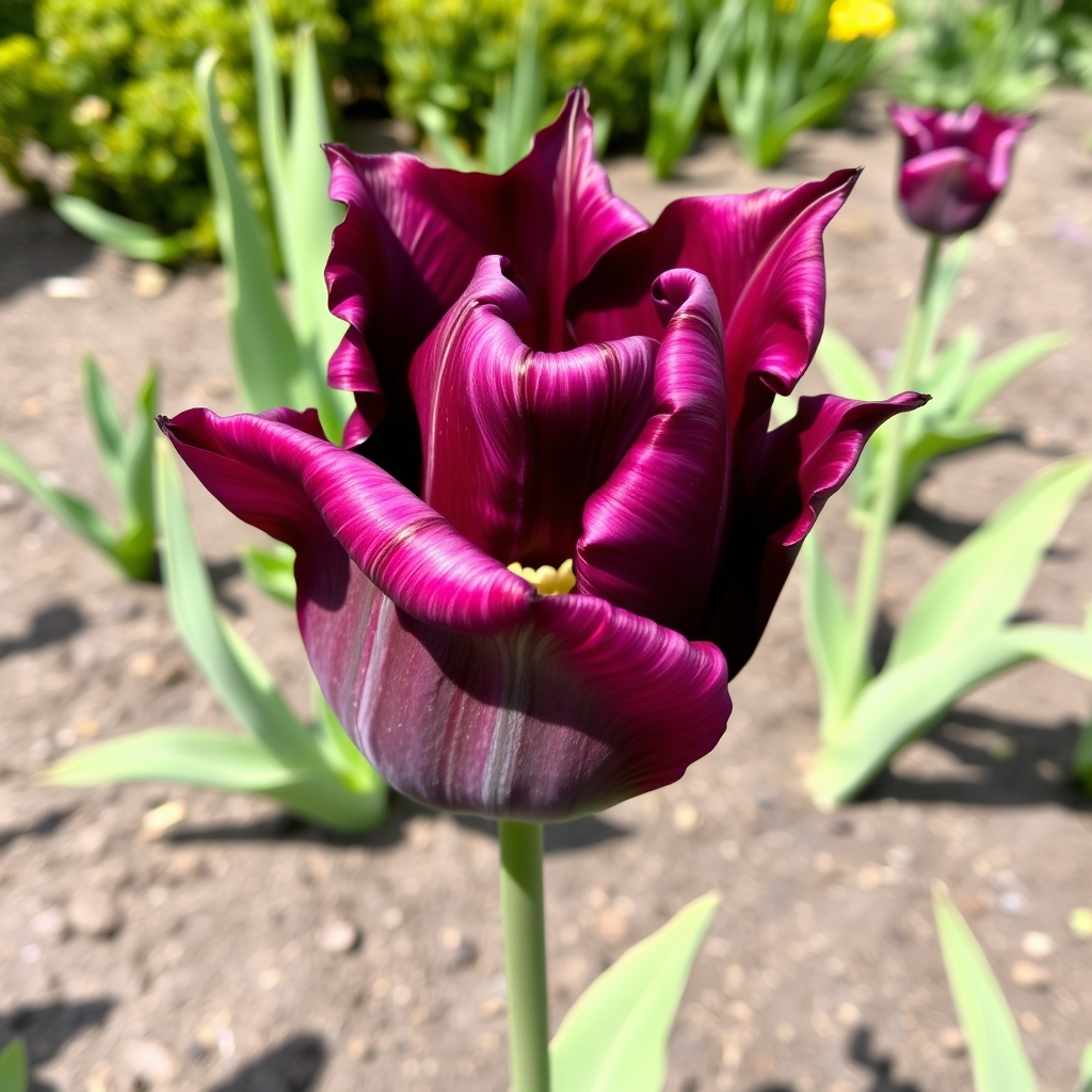 Tulipa ‘Parrot Negrita’