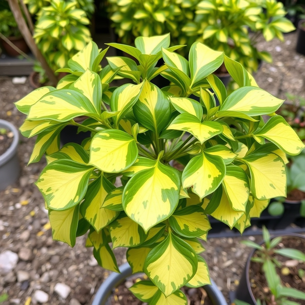 Umbrella Tree Gold Capella