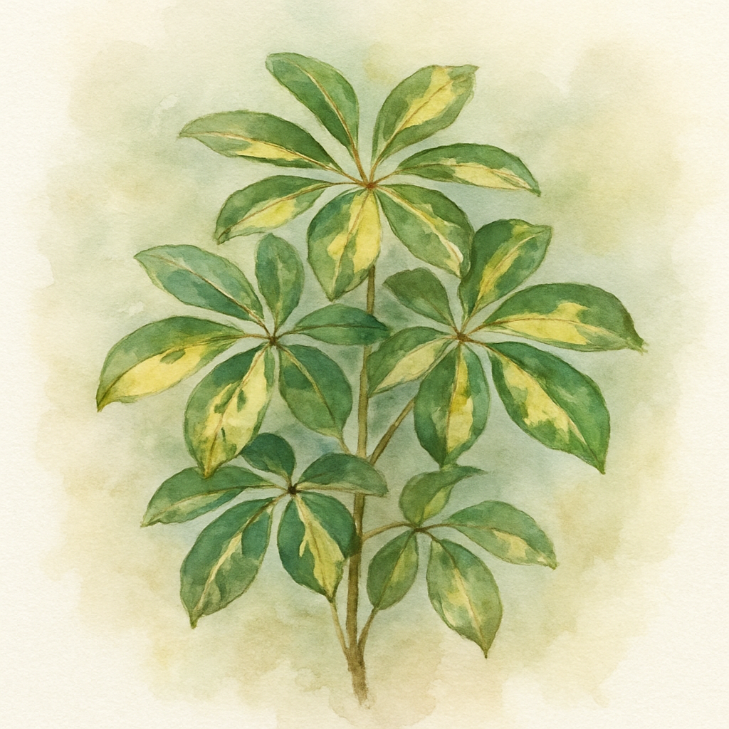 Umbrella Tree Gold Capella