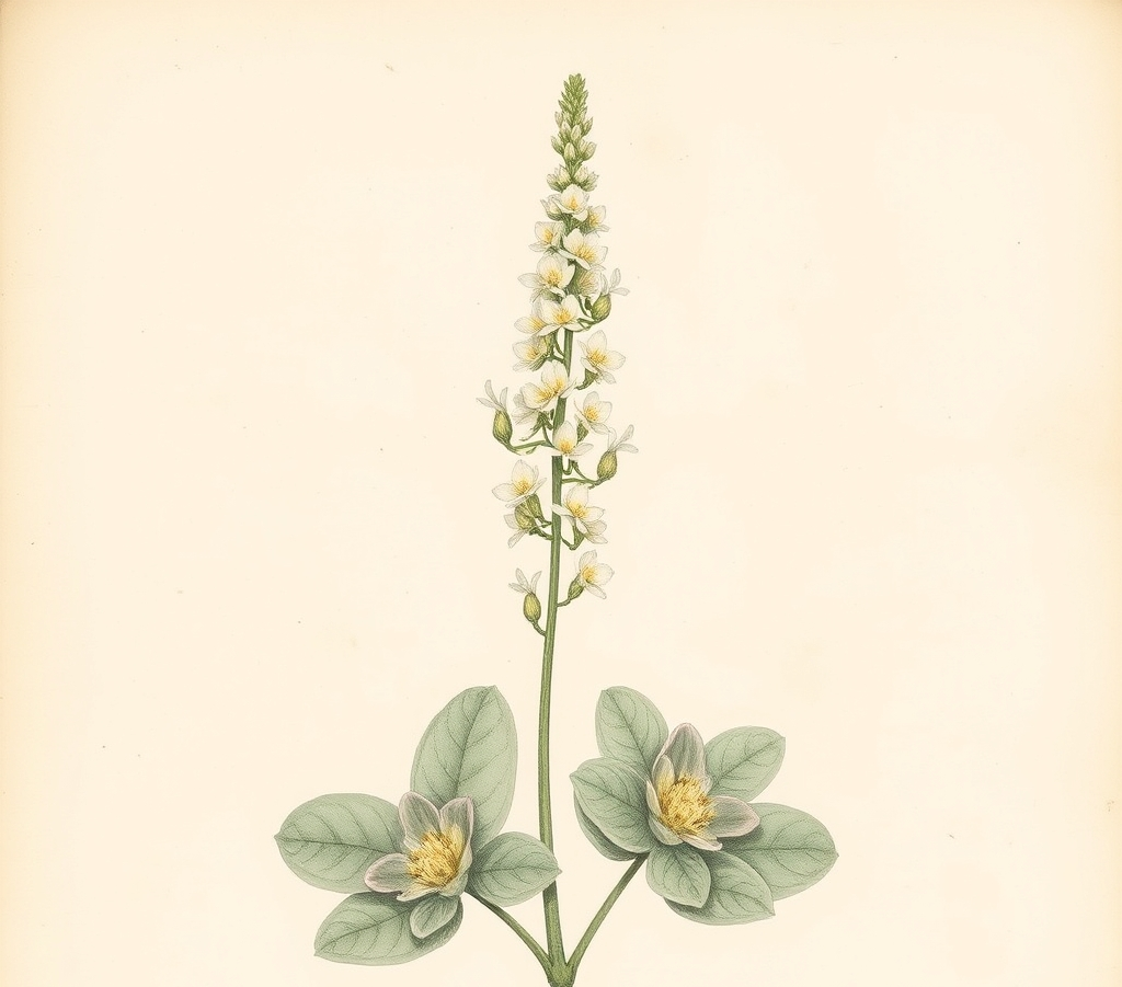 Verbascum blattaria f. albiflorum