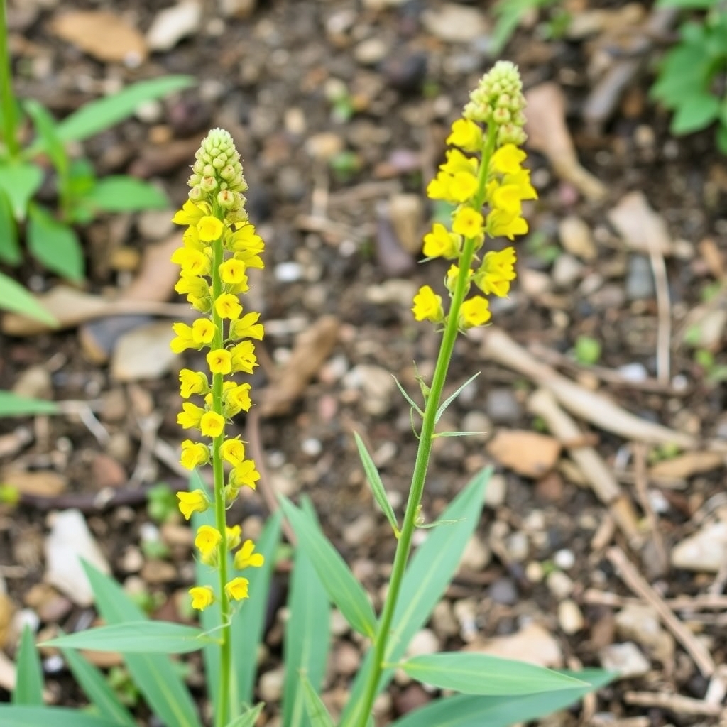 TWIGGY MULLEIN Verbascum virgatum