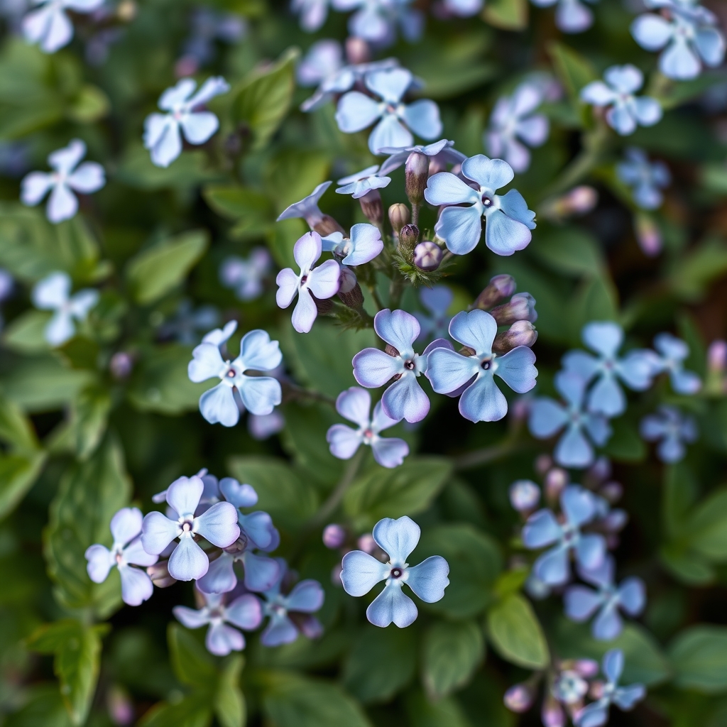Verbena Lanai Blue Eyes In Recyclable Pots x 3 Plants