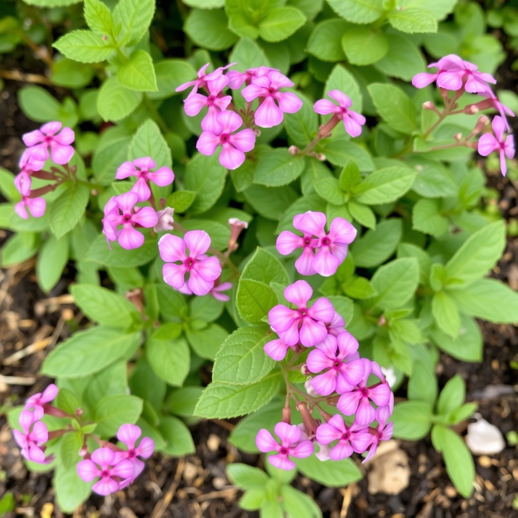 Verbena Lanai Candy Cane In Recyclable Pots x 3 Plants