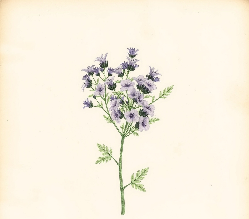 Verbena Lavender Basket Plants