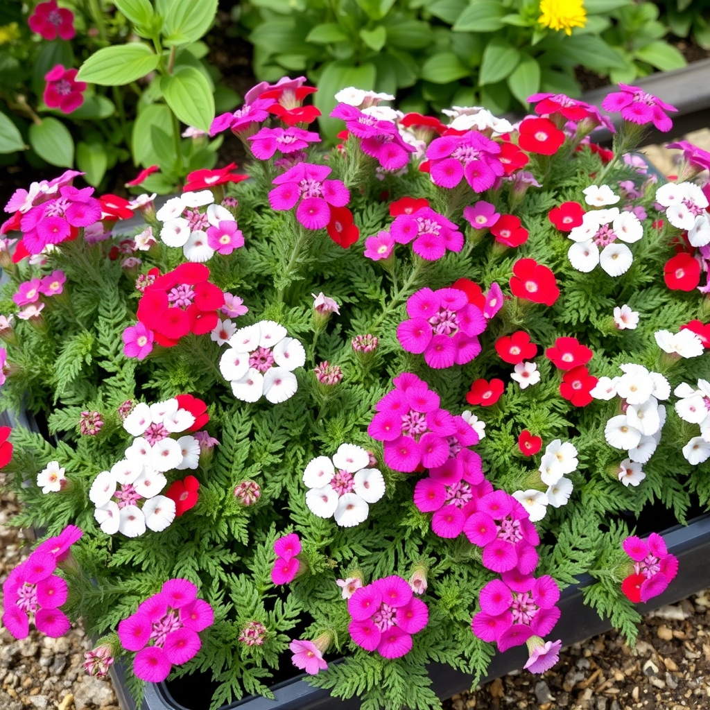 Verbena Mixed x 2 12 Plants Vibrant Summer Blooms
