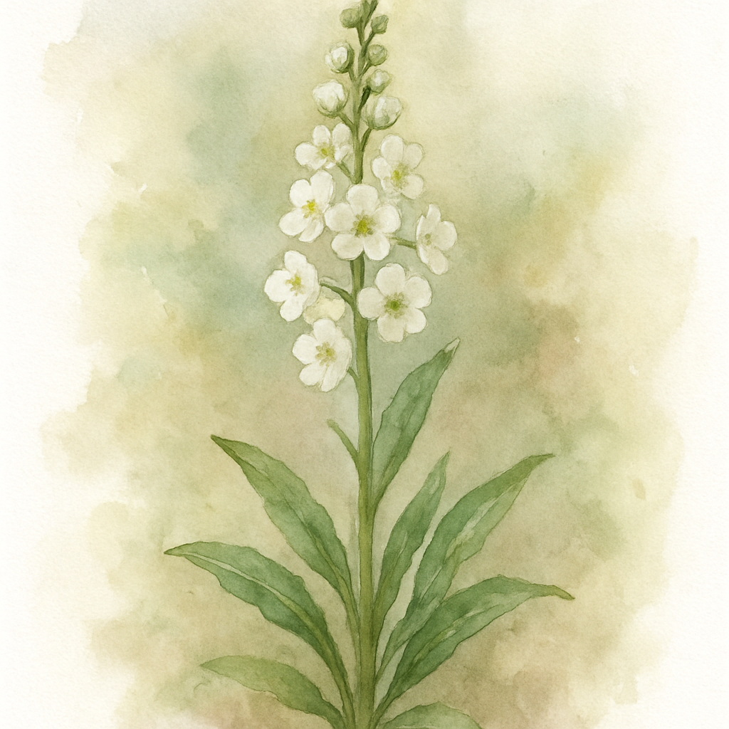 Veronica gentianoides 'Tissington White'