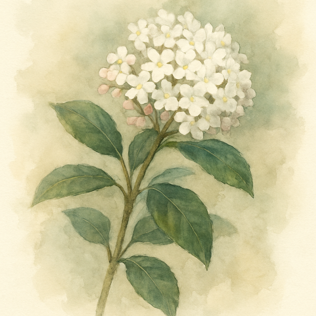 Viburnum × burkwoodii 'Park Farm Hybrid'