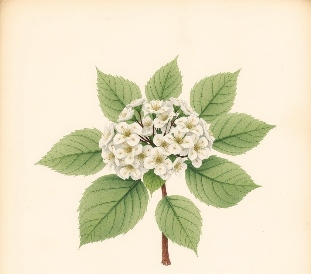 Viburnum opulus 'Compactum' Compact Guelder Rose