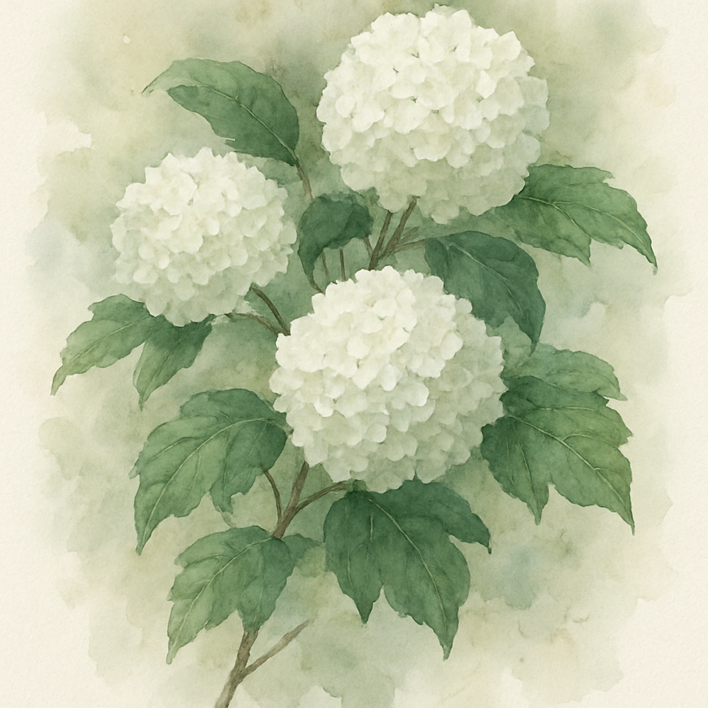 Viburnum opulus 'Roseum' Snowball Tree