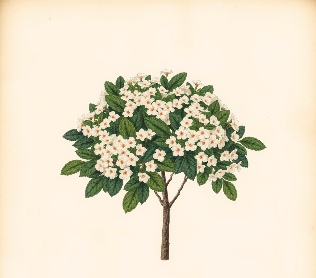 Viburnum Plicatum Kilimanjaro Sunrise Potted Shrubs