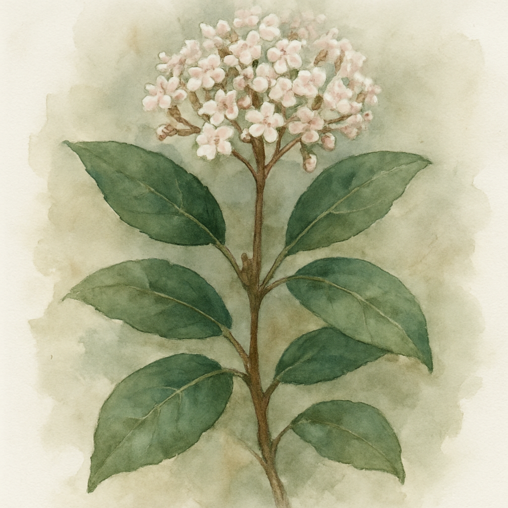 Viburnum tinus Laurustinus