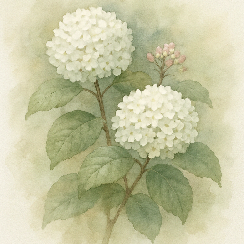 Viburnum x carlcephalum Shrub