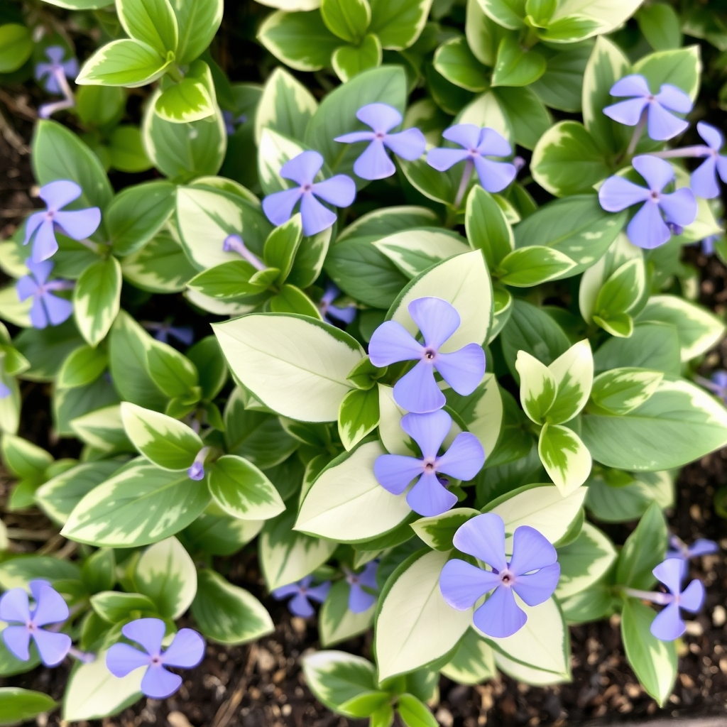 Vinca major Variegata