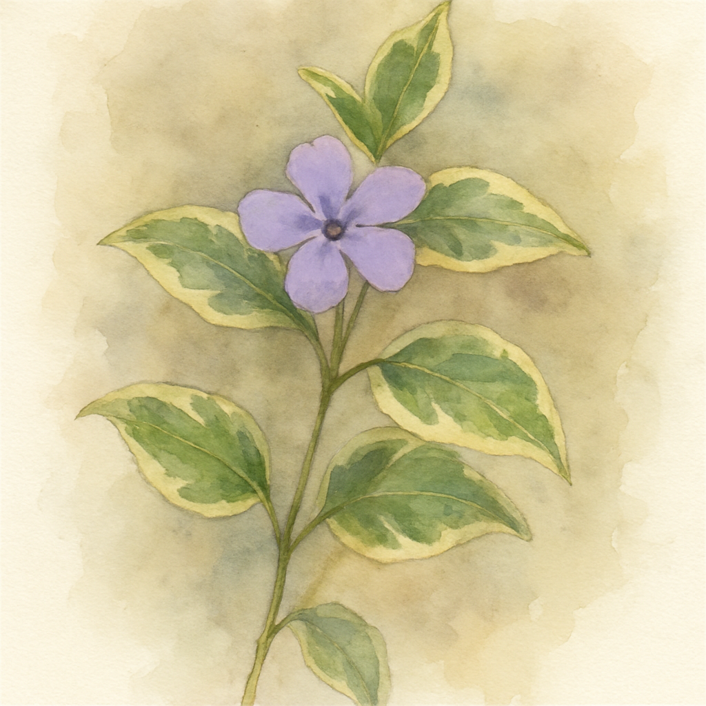 Vinca major Variegata