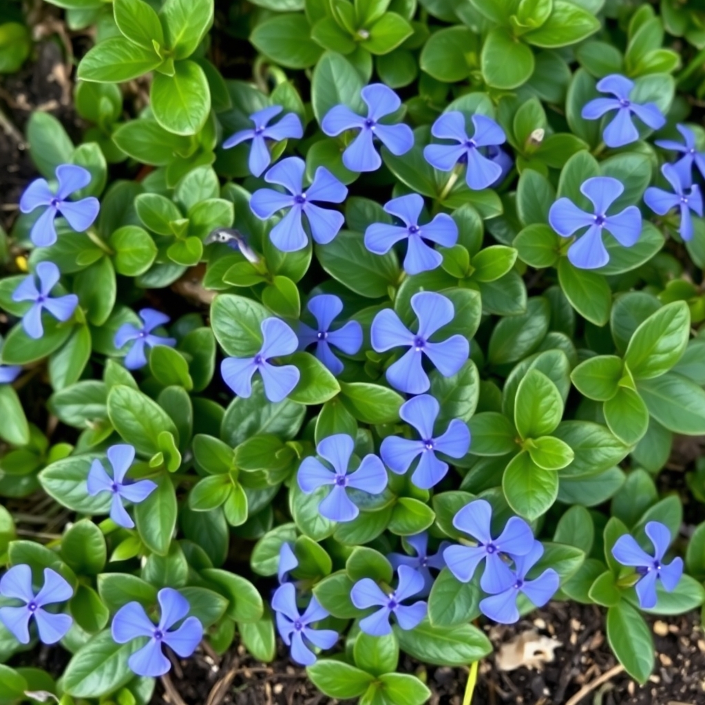 Vinca minor Bowles Variety