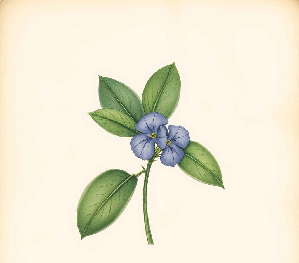 Vinca minor Lesser Periwinkle