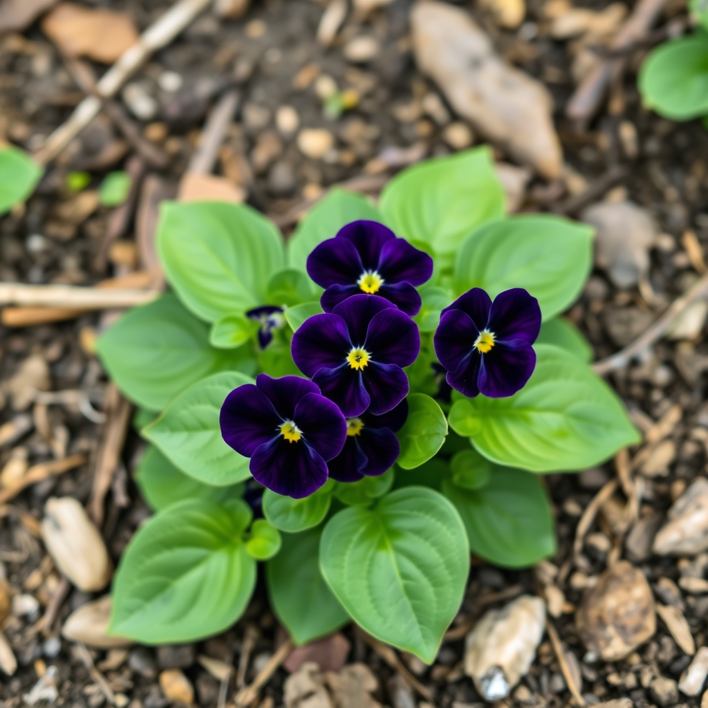 Viola ‘Back to Black’