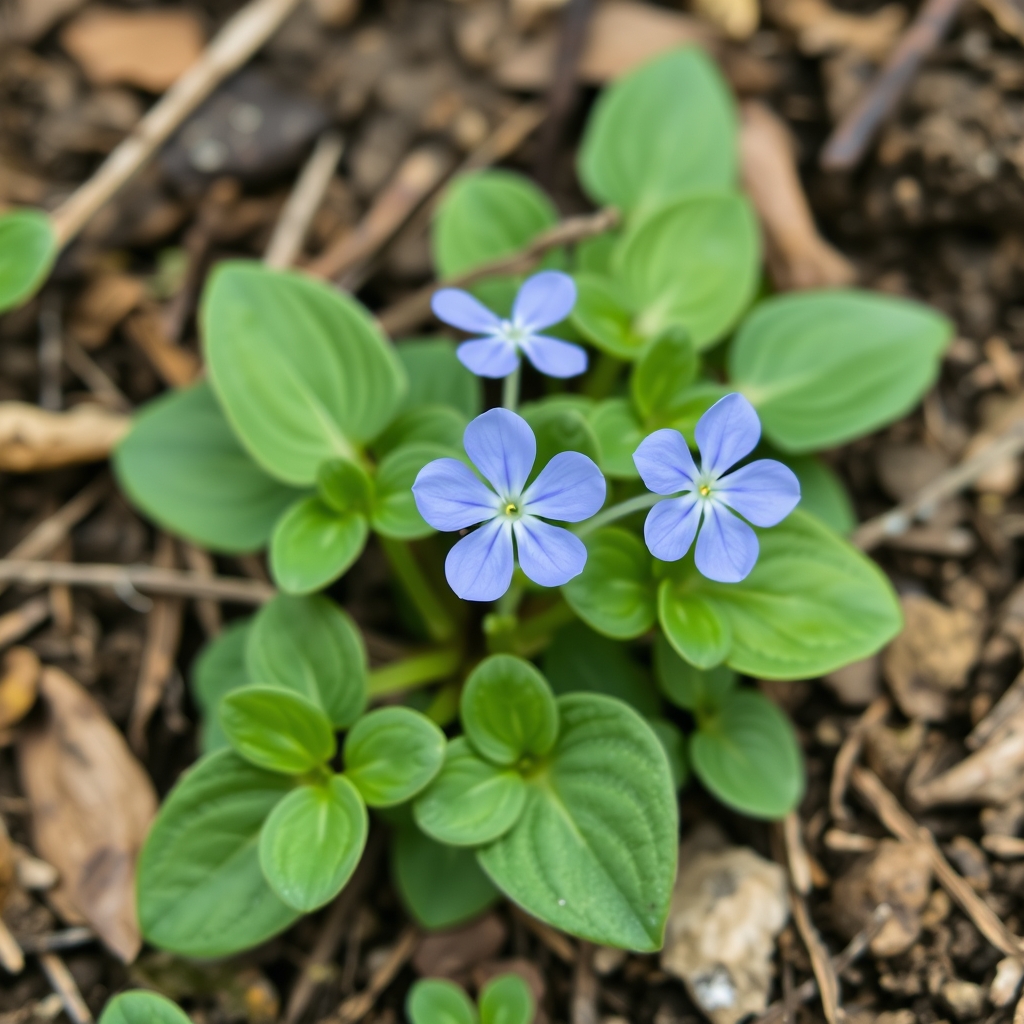 COMMON DOG VIOLET Viola riviniana