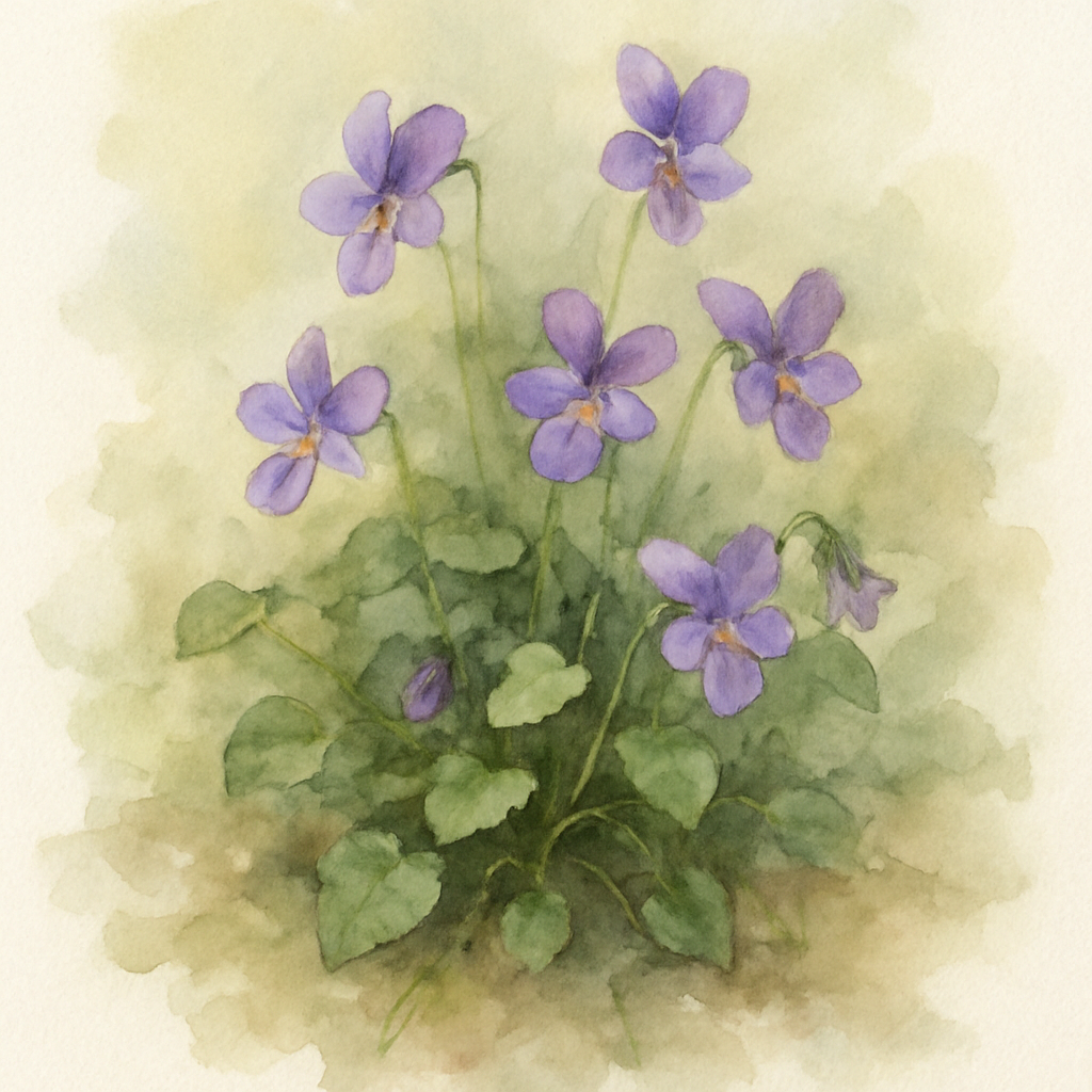 Viola cornuta