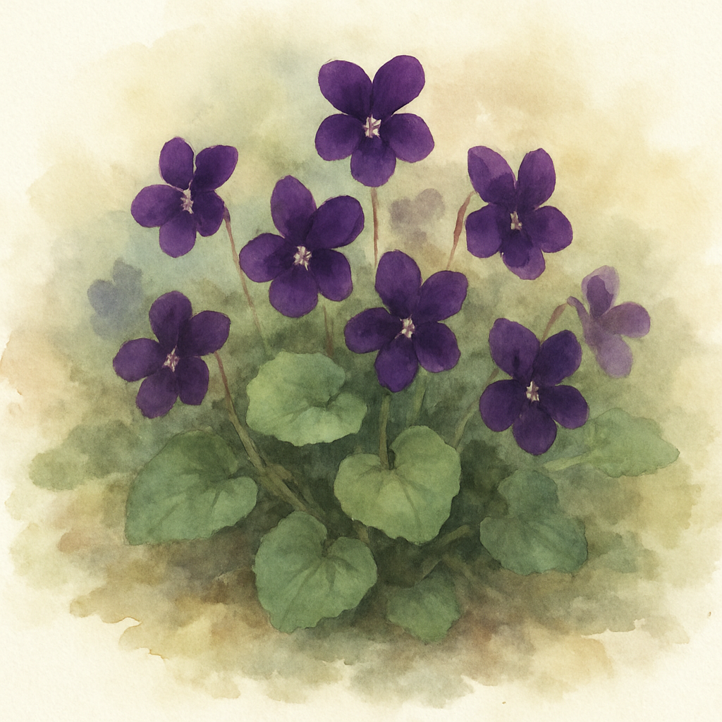 Viola Huntercombe Purple