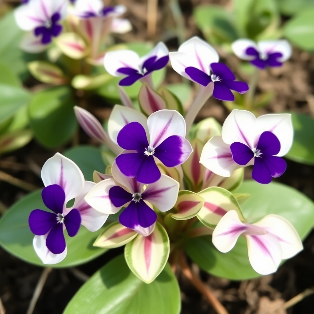 Viola mandshurica Fuji Dawn