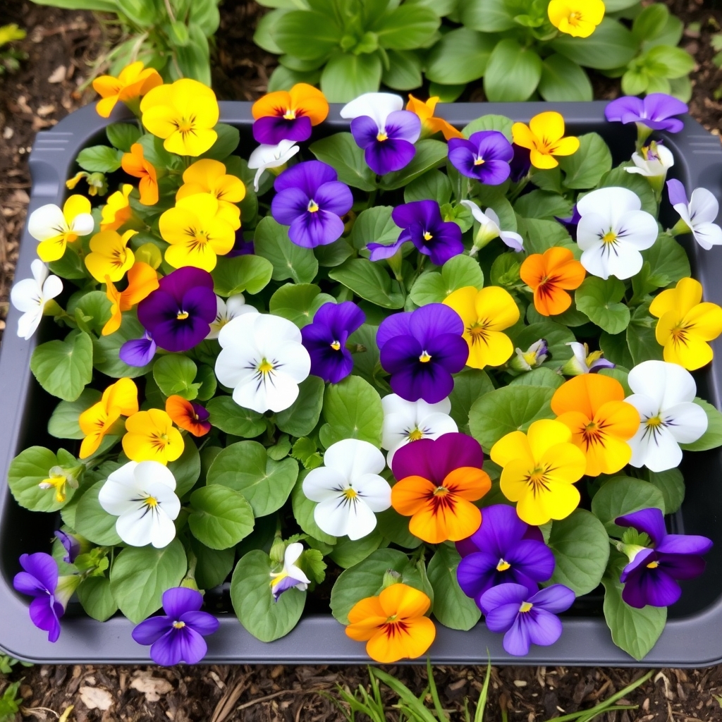 Viola Mixed Bedding Plants