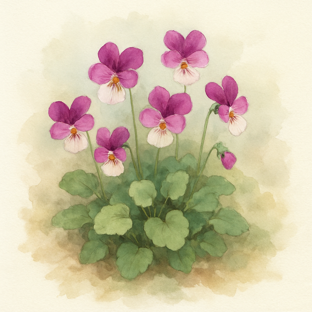 Viola 'Pink Wing'
