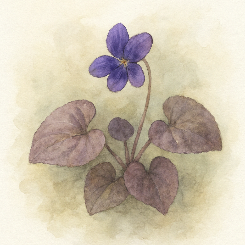 Viola riviniana Purpurea Group