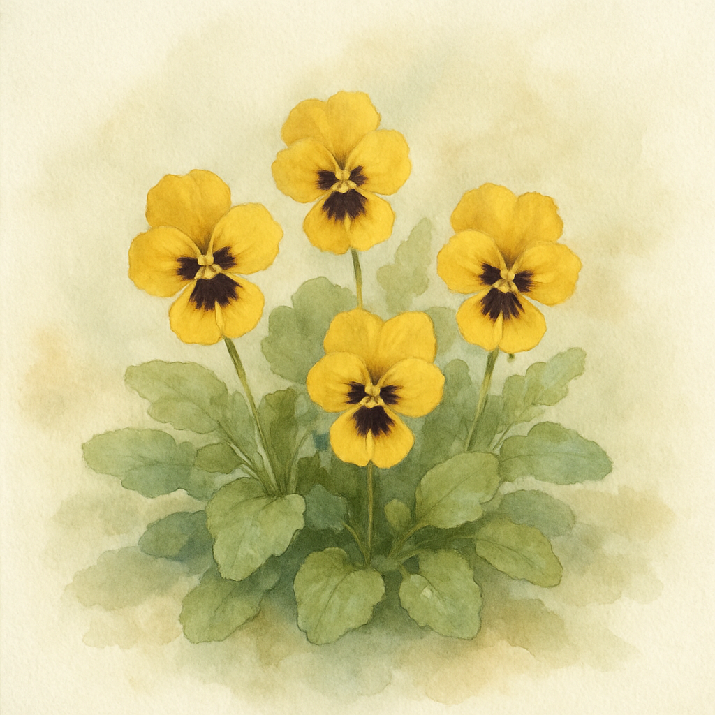 Viola 'Yellow Blotch'