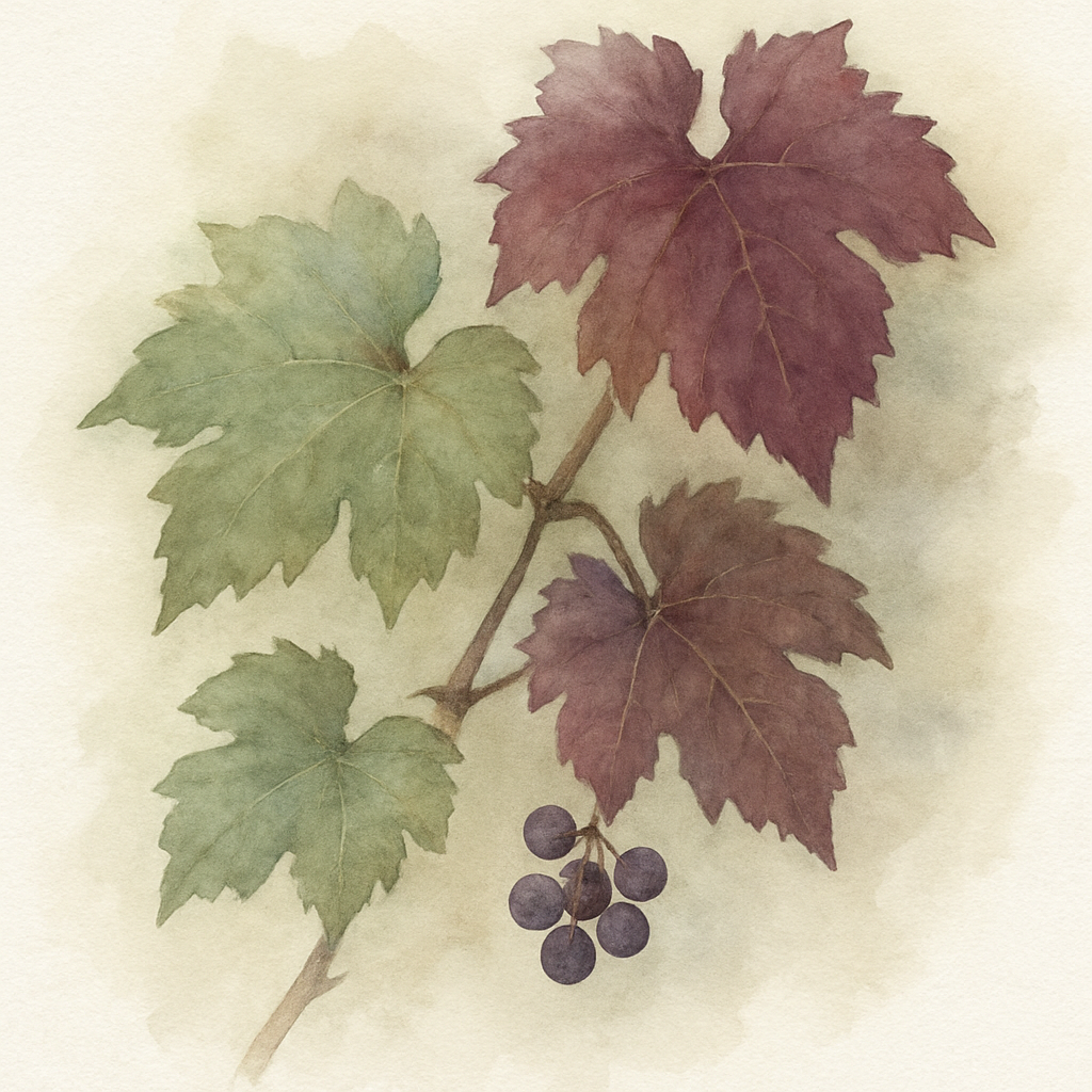 Purple-leaved Grape Vine