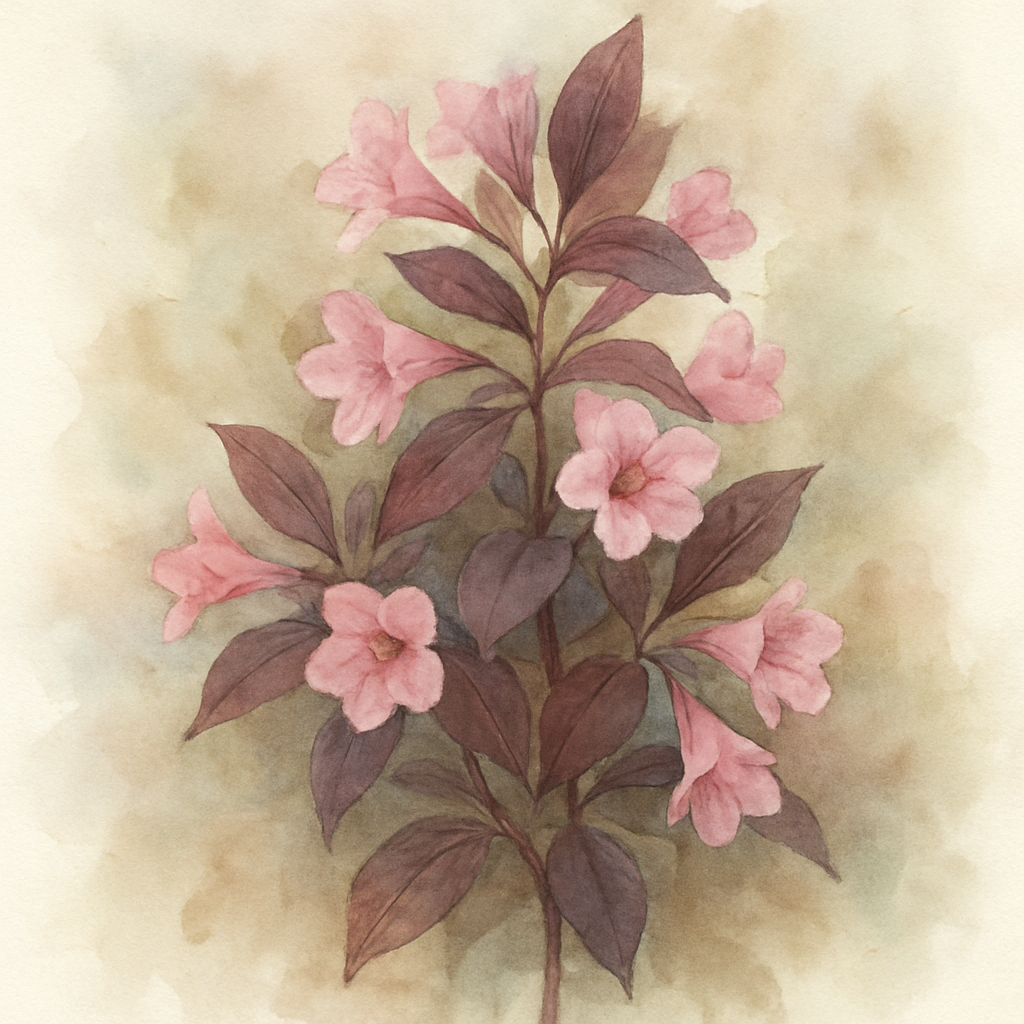 Weigela florida ‘Nana Purpurea’