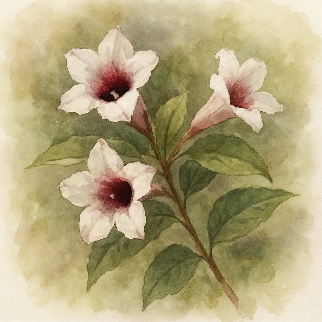 Weigela florida 'Black and White'
