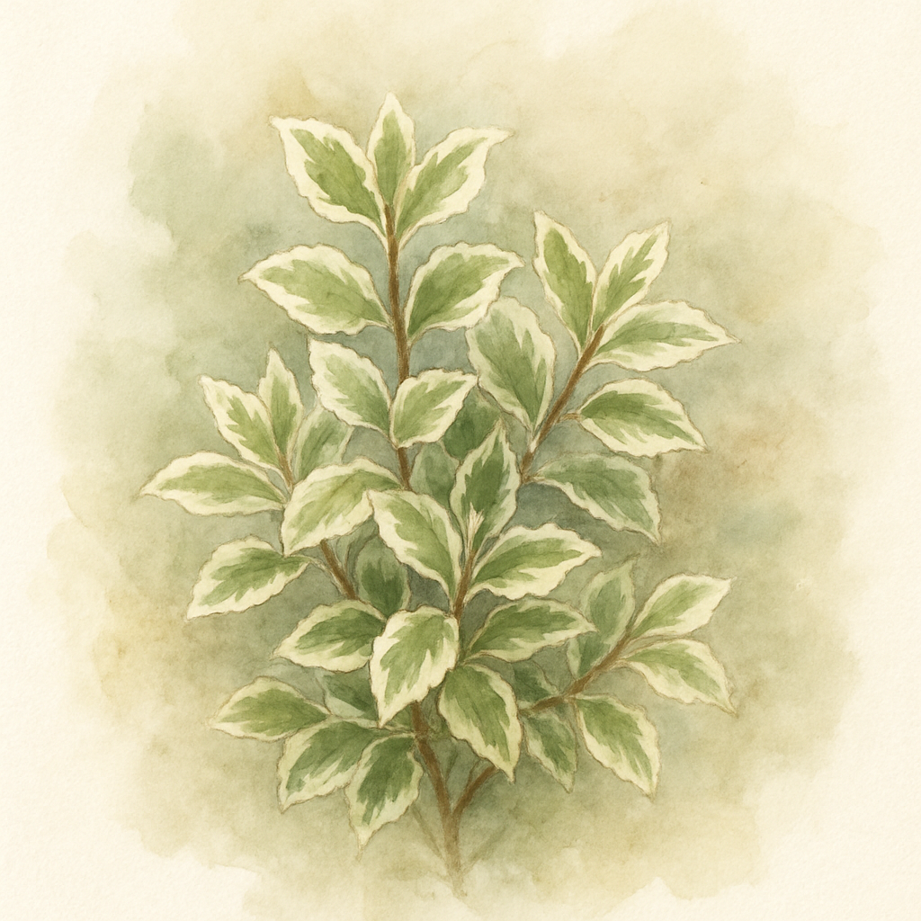 Weigela florida 'Nana Variegata'