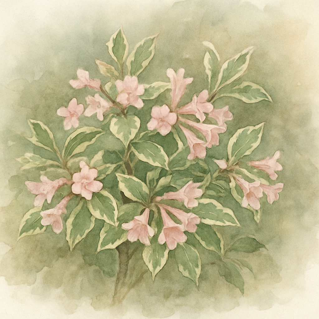 Variegated Weigela