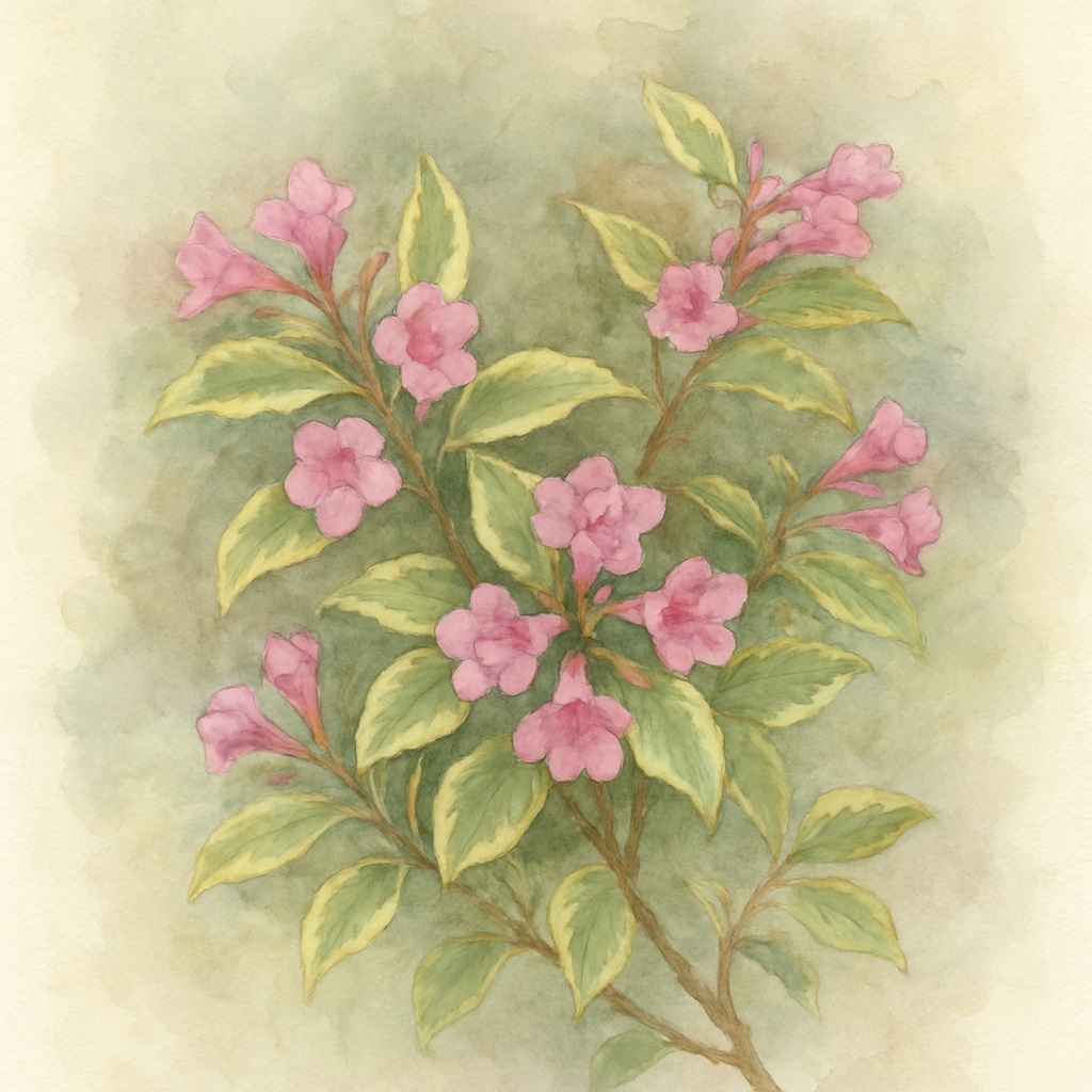 Weigela 'Kosteriana Variegata'