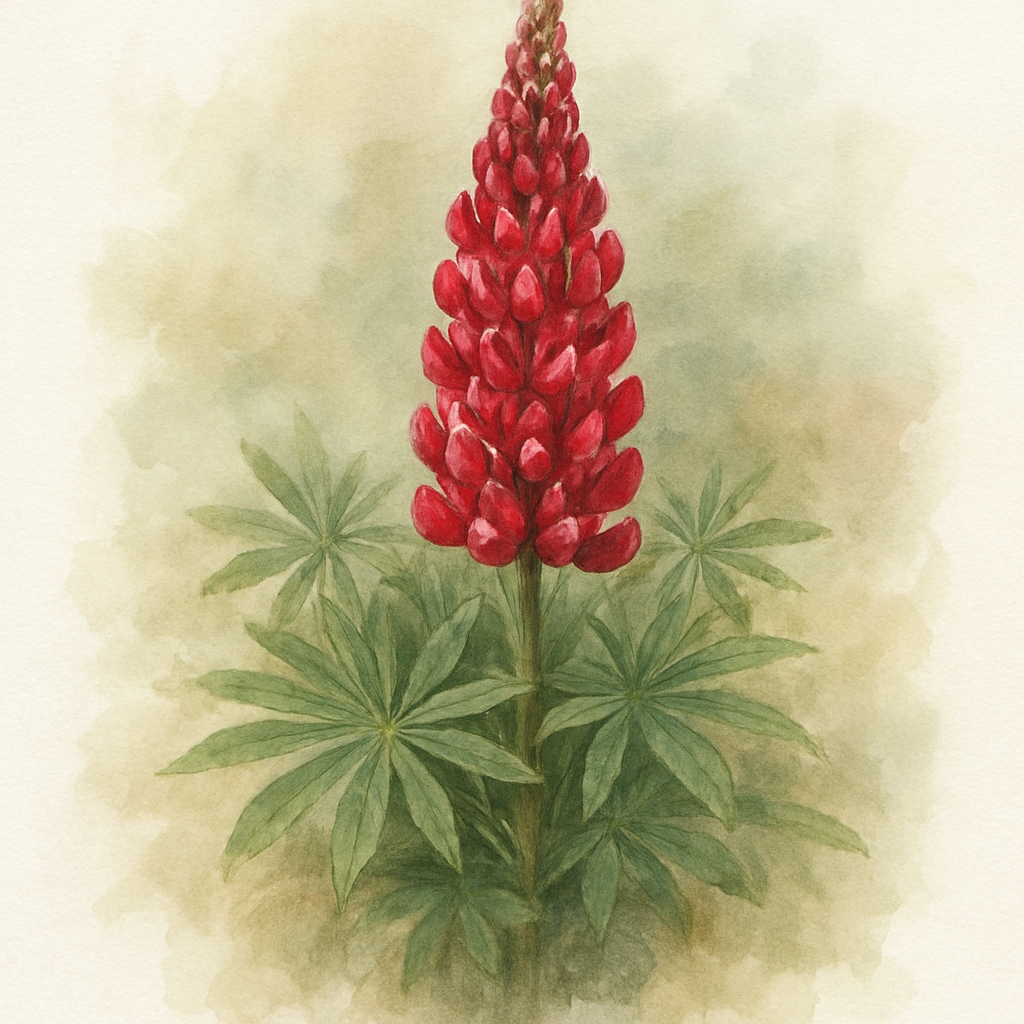 West Country Red Rum Lupin