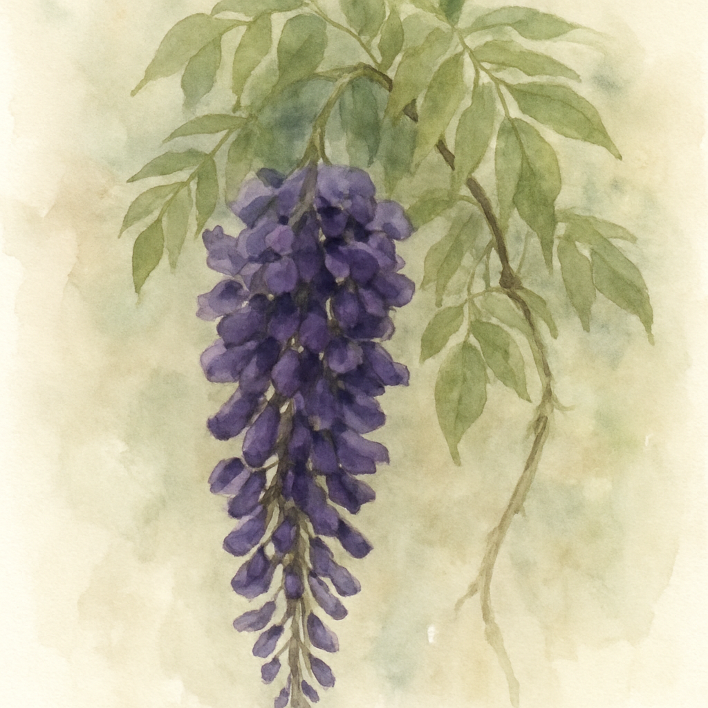 Wisteria floribunda ‘Black Dragon’