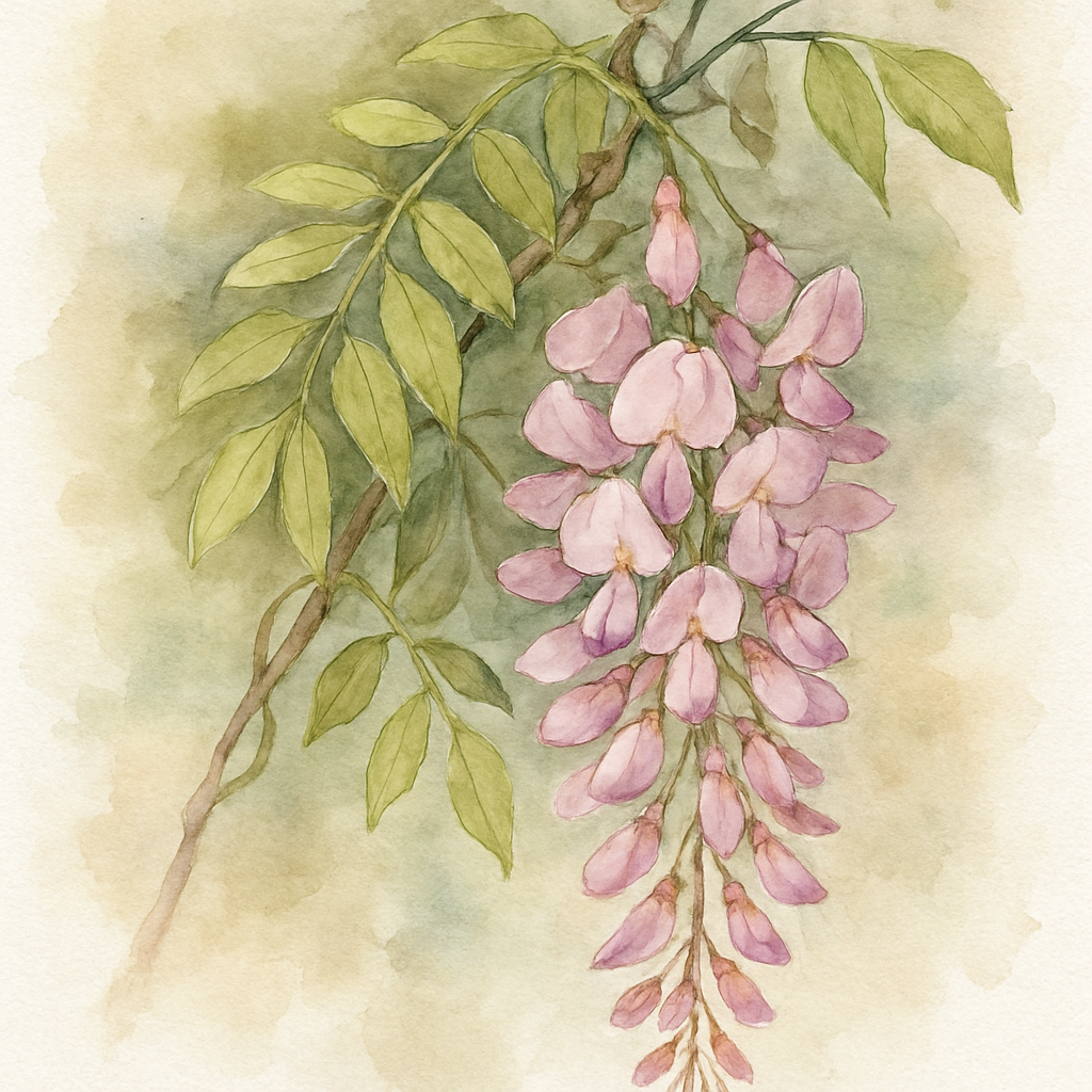 Wisteria floribunda Rosea