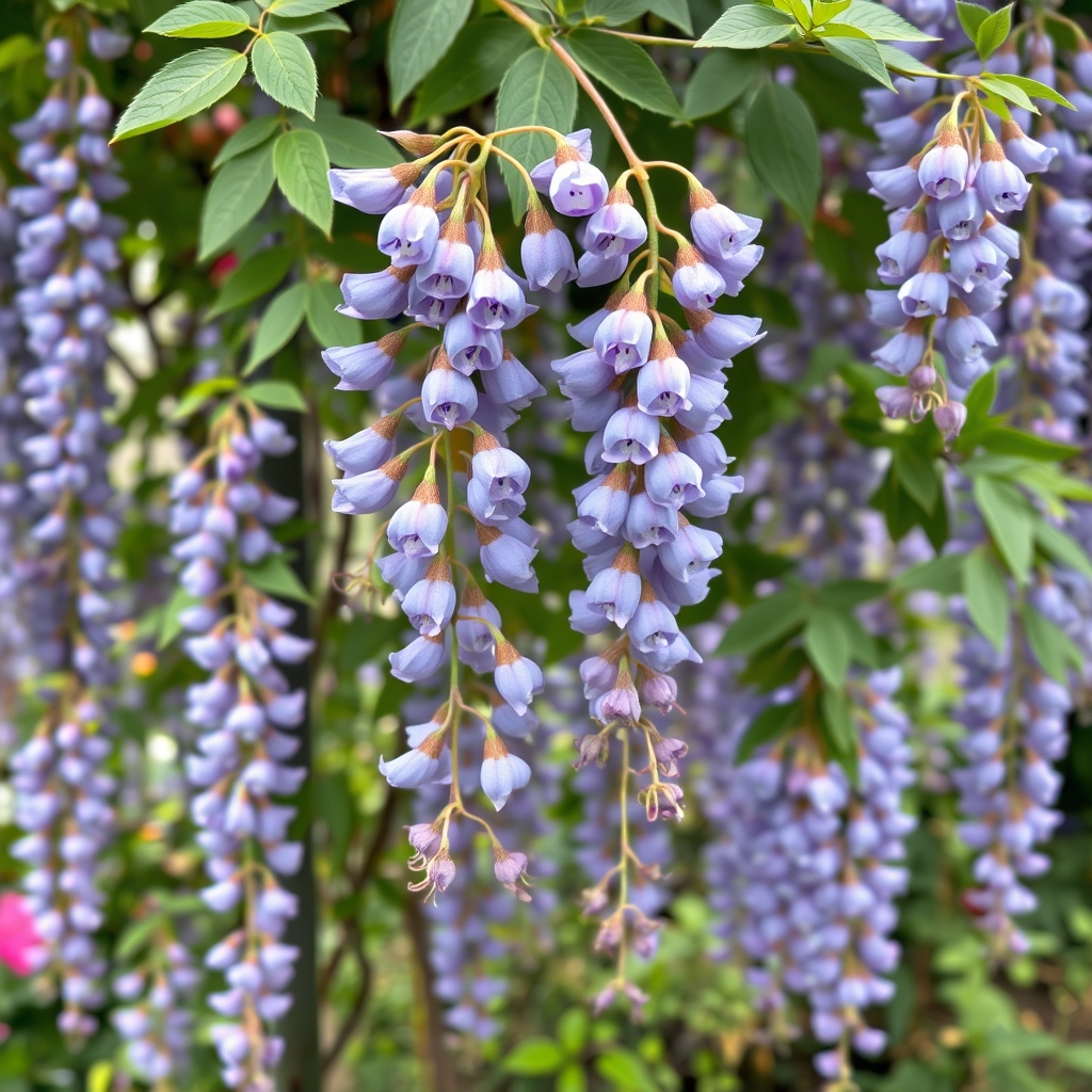 Wisteria macrostachya 'Blue Moon'