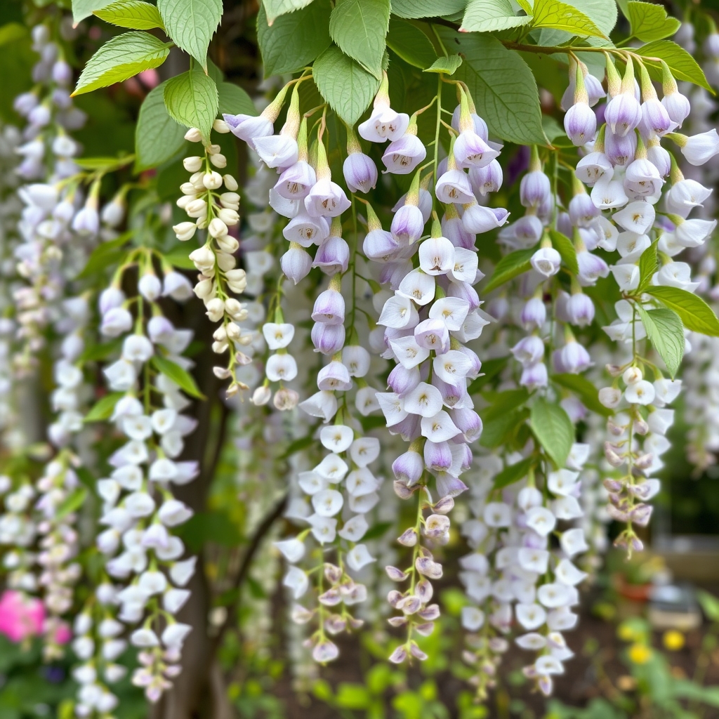 White Japanese Alba Shiro noda Wisteria 4 5ft large pots
