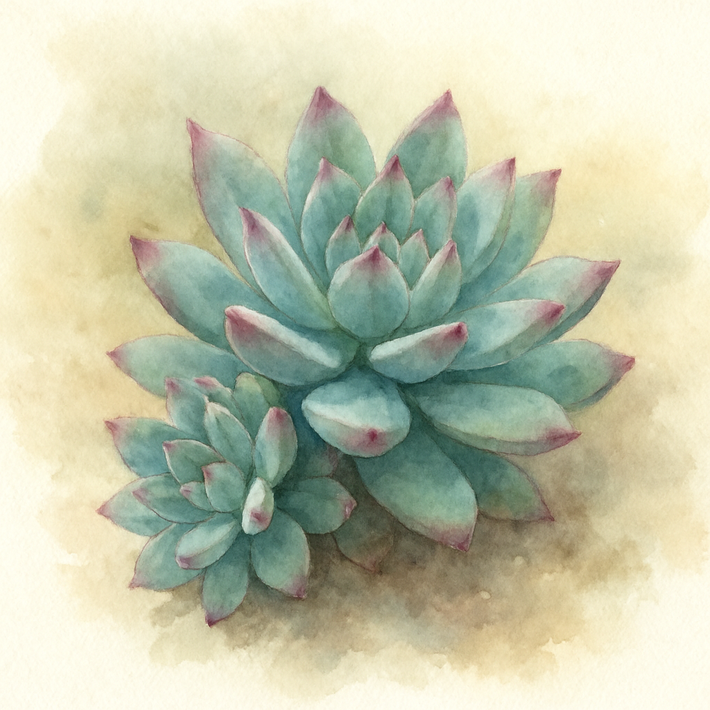x Sedeveria 'Blue Elf'