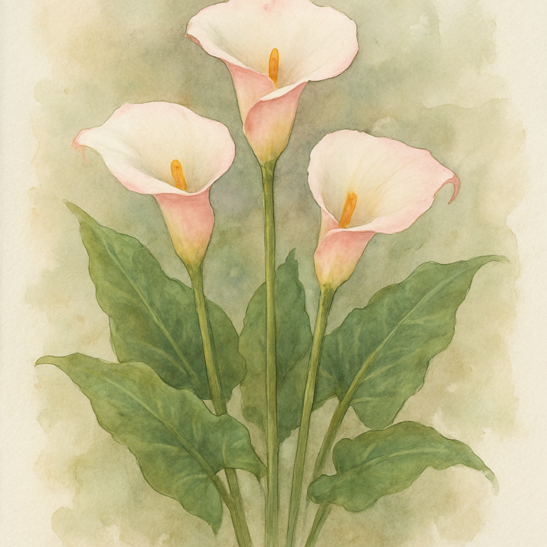 Zantedeschia aethiopica ‘Flamingo’