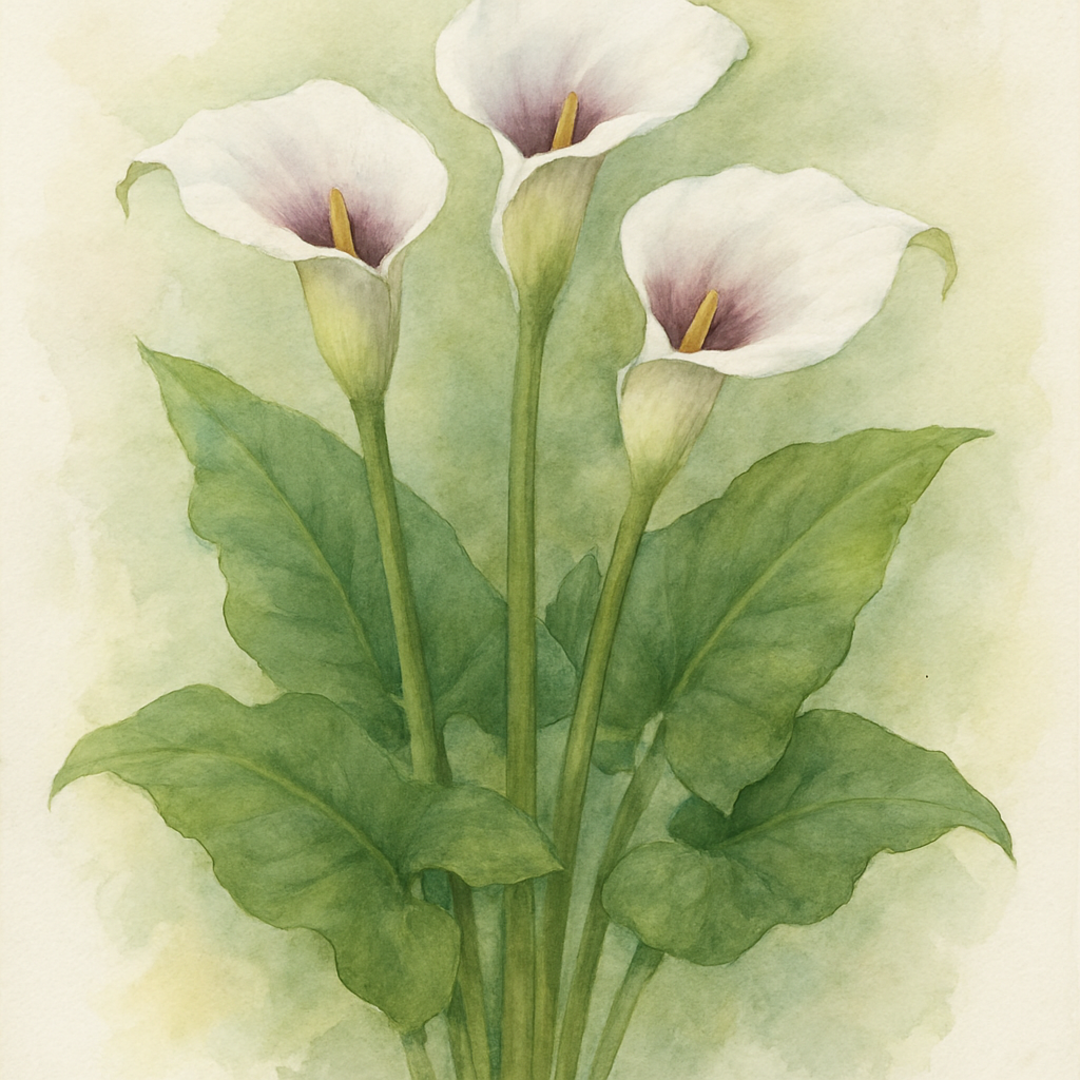Zantedeschia aethiopica ‘Mr Morse’
